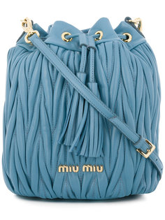 сумка-мешок matelassé  Miu Miu