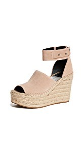 Dolce Vita Straw Wedge Espadrilles