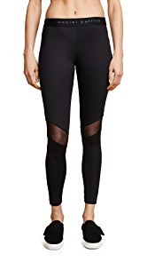 Daniel Patrick Mesh Trim Trail Leggings