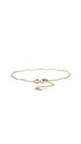 Kate Spade New York Bow &amp; Imitation Pearl Chain Belt