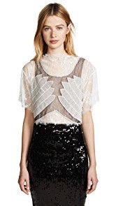 Loyd/Ford Lace Crop Top