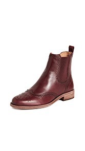 Madewell Chelsea Brogue Boots