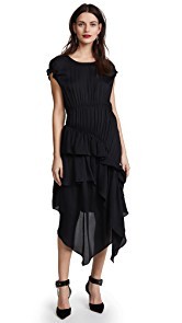 Preen By Thornton Bregazzi Preen Line Poppy Tiered Dress