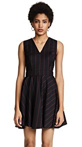 Versus Woven Pinstripe Dress