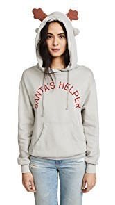 Wildfox Helper Fleece Hoodie