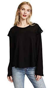 Wilt Georgette Layer Sleeve Tee