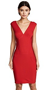 Yigal Azrouel V Neck Dress