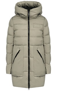 Куртка на искусственном пуху с капюшоном Clasna