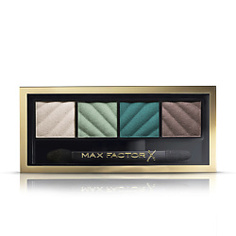 MAX FACTOR Палетка из 4-х оттенков теней Smokey Matte Eye Drama 30 Smokey Onyx