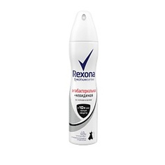 REXONA Антиперспирант-спрей "Антибактериальный и Невидимый на черном и белом" 150 мл