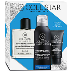 COLLISTAR Набор средств для бритья для мужчин 100 мл + 30 мл + 200 мл