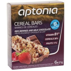 Злаковые Батончики 6 X 21 Г - Лесные Ягоды И Шоколад Aptonia