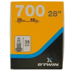 Камера 700x35/45 С Ниппелем Presta 35 Мм Btwin