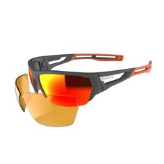 Солнцезащитные Очки Для Бега Running 700 Pack, Взр., Сменные Линзы - Серые Kalenji