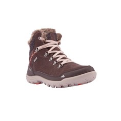 Женские Теплые И Водонепрон. Ботинки Для Зимнего Трекинга Sh500 Корич. Цвета Quechua