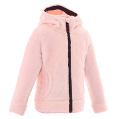 Толстовка С Капюшоном Для Походов Hoodie Warm Для Девочек Quechua
