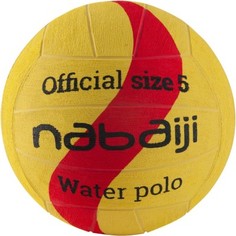 Мяч Для Водного Поло Мужской, Размер 5- Жёлтый Красный Nabaiji