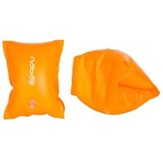 Детские Нарукавники С Двумя Камерами - Оранжевые 11-30 Кг Nabaiji