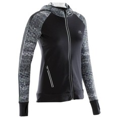Женская Куртка Для Джоггинга Run Warm Hood Night Kalenji