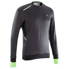 Мужская Футболка С Длинными Рукавами Для Бега Run Warm+ Kalenji