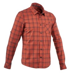 Мужская Походная Рубашка Arpenaz 100 Warm Quechua