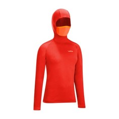 Женское Лыжное Термобелье Freshwarm Neck Красного Цвета Wedze