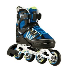 Роликовые Коньки Fit 5 Дет. Синие Черные Oxelo
