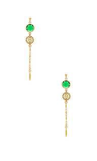 Серьги gem drop - Haus Of Topper