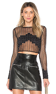 Mars embellished top - h:ours
