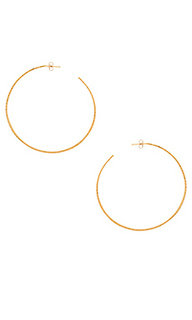 Серьги-кольца classico grande - Natalie B Jewelry