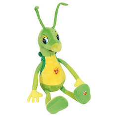 Мягкая игрушка "Кузнечик Кузя" ("Лунтик и его друзья"). Мульти пульти