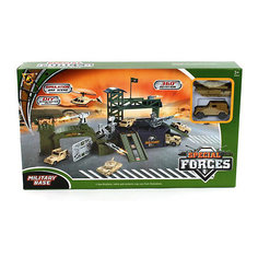 Парковка Shantou Gepai "Военная база" + 2 машины