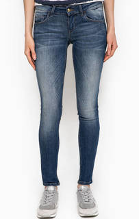 Зауженные джинсы с заломами Liu Jo