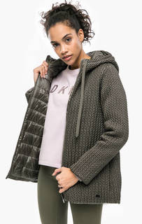 Двусторонний пуховик с капюшоном Dkny