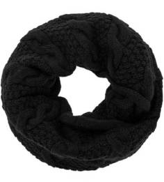 Шарф-хомут черного цвета Noryalli