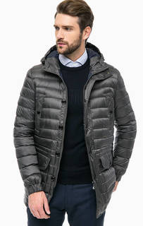 Удлиненный пуховик с капюшоном Tommy Hilfiger