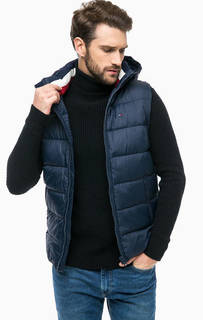 Пуховый жилет со съемным капюшоном Hilfiger Denim