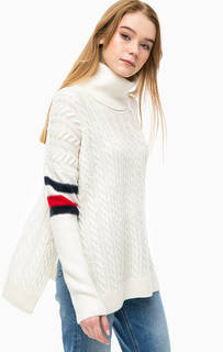 Шерстяной свитер с высоким воротом Tommy Hilfiger