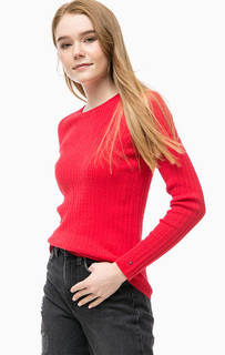 Красный хлопковый джемпер Tommy Hilfiger