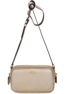 Кожаная сумка с тонким плечевым ремнем Coach