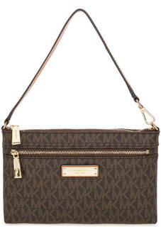 Маленькая сумка с монограммой бренда Michael Michael Kors