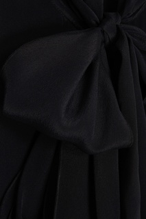 Черное платье с комбинацией See By Chloé