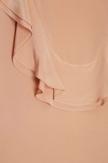 Шелковая блузка с воланами See By Chloé