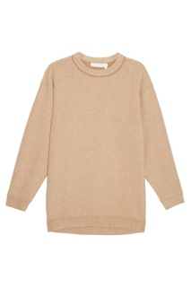 Удлиненный хлопковый свитшот See By Chloé