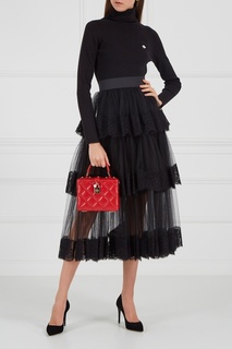 Многослойная юбка из сетки Dolce & Gabbana