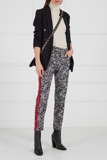 Узорчатые брюки с лампасами Isabel Marant Etoile