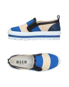 Низкие кеды и кроссовки Msgm