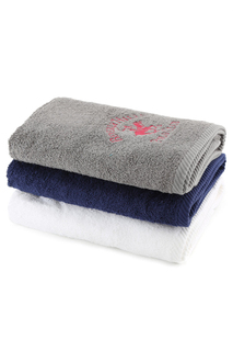 Hand Towel Set (3 Pieces) Beverly Hills Polo Club