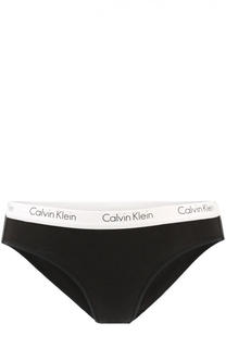 Хлопковые трусы-слипы с логотипом бренда Calvin Klein Underwear