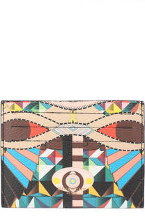 Кожаный футляр для кредитных карт с принтом Givenchy